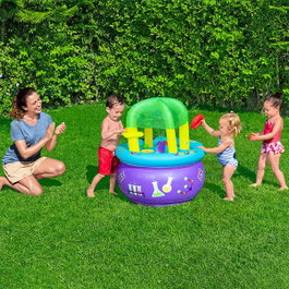 Bestway Mesa de Aprendizaje Juegos Hinchable 76x76x88 cm