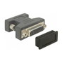 DeLOCK 60160 Cubierta antipolvo para puerto DVI, 10 unidades, Negro
