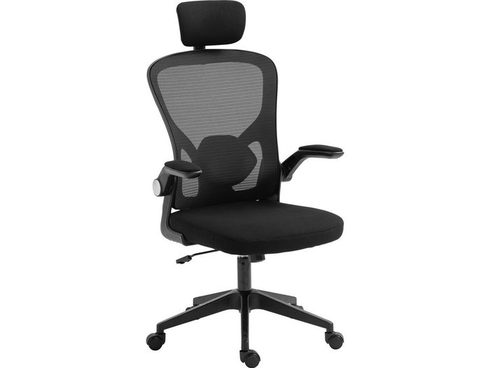 Sandberg ErgoFusion Gaming Chair Basic - Silla Gamer de Oficina con Respaldo de Malla Ergonómico y Soporte Lumbar Ajustable, Reposabrazos y Reposacabezas