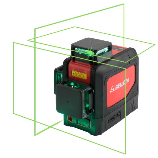 Bellota Nivel Láser 3 Planos Luz Verde NIV30360V Bellota Nivel Láser 3 Planos Luz Verde NIV30360V