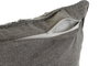 DKD Home Decor Cojín de Algodón Bordado Gris Claro Precious23