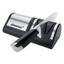 Steba KS 1 Afilador de cuchillos eléctrico con rectificado de 2 fases, Plata / Negro