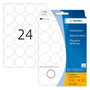 HERMA 2260 Etiquetas multiuso blancas circulares de 25 mm