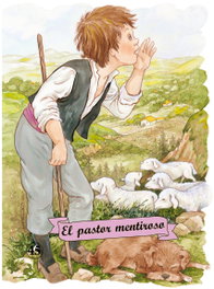 El pastor mentiroso, Félix María Samaniego - COMBEL