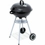 Color Baby Barbacoa de carbón redonda con tapa Aktive 46cm