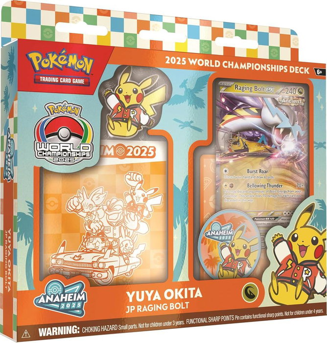 Pokémon TCG World Championship Decks 2025 Mazo Inglés 1 Pokémon TCG World Championship Decks 2025 Mazo Inglés 1