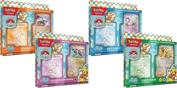 Pokemon TCG World Championship Decks 2025 Inglés