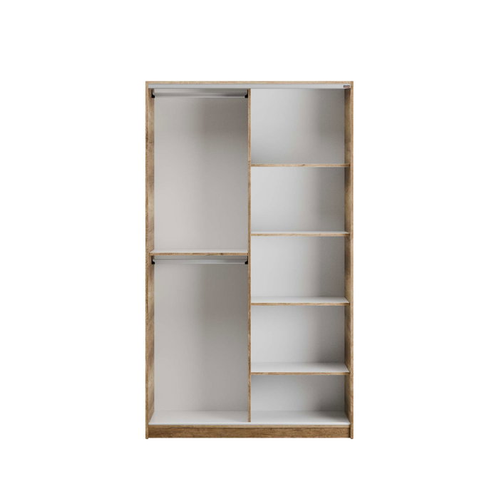 Hanah Home Armario Sonoma Tablero de Partículas Melaminado 16mm 120x207x52cm