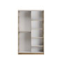Hanah Home Armario Sonoma Tablero de Partículas Melaminado 16mm 120x207x52cm