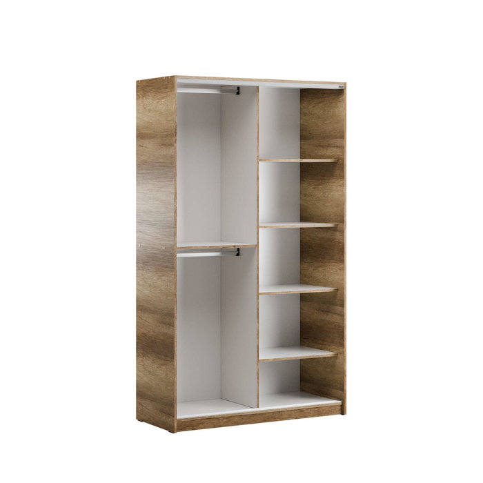 Hanah Home Armario Sonoma Tablero de Partículas Melaminado 16mm 120x207x52cm