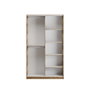Hanah Home Armario Sonoma Tablero de Partículas Melaminado 16mm 120x207x52cm