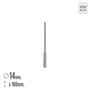 WOLFPACK LINEA PROFESIONAL Broca SDS Plus 8 Filos Cortantes para Hormigón Armado 6 x 160 mm