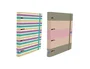 Oxford Carpeta 4 Anillas Europeanbinder Tapa Extradura Din A4+ con 120 Hojas Horizontal