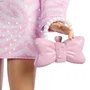 Barbie Muñeca con Tejidos Atractivos y Accesorios de Alta Gama - Multicolor JJN69 AACCK44651