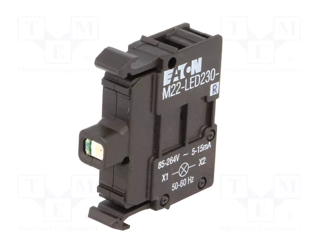 Eaton M22-LED230-R Elemento LED Negro 85-264VAC Eaton M22-LED230-R Elemento LED Negro 85-264VAC