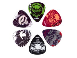 Set Picks Boston Celuloide 1.14 mm 6 unidades.