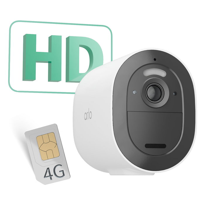 Arlo Go 2 Cámara de Seguridad IP Exterior 4G/Wi-Fi 1080p Blanco