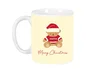 Safta Taza Grande Osito Beige Felices Fiestas