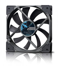 Fractal Design FD-FAN-VENT-HP12-PWM-BK Ventilador para Carcasa de Ordenador, 12 cm, Negro/Gris