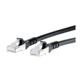METZ CONNECT Cable de red Cat.6A 2m Negro