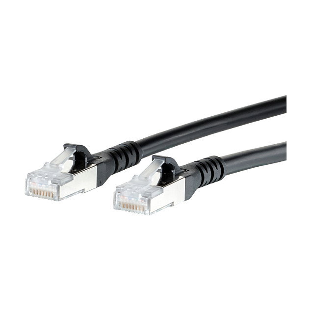 METZ CONNECT Cable de red Cat.6A 2m Negro METZ CONNECT Cable de red Cat.6A 2m Negro