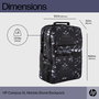 HP Campus XL Marble Stone Backpack, Mochila Antirrobo con Cremallera Bloqueable y Materiales Repelentes a la Lluvia, Espaciosa
