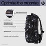 HP Campus XL Marble Stone Backpack, Mochila Antirrobo con Cremallera Bloqueable y Materiales Repelentes a la Lluvia, Espaciosa