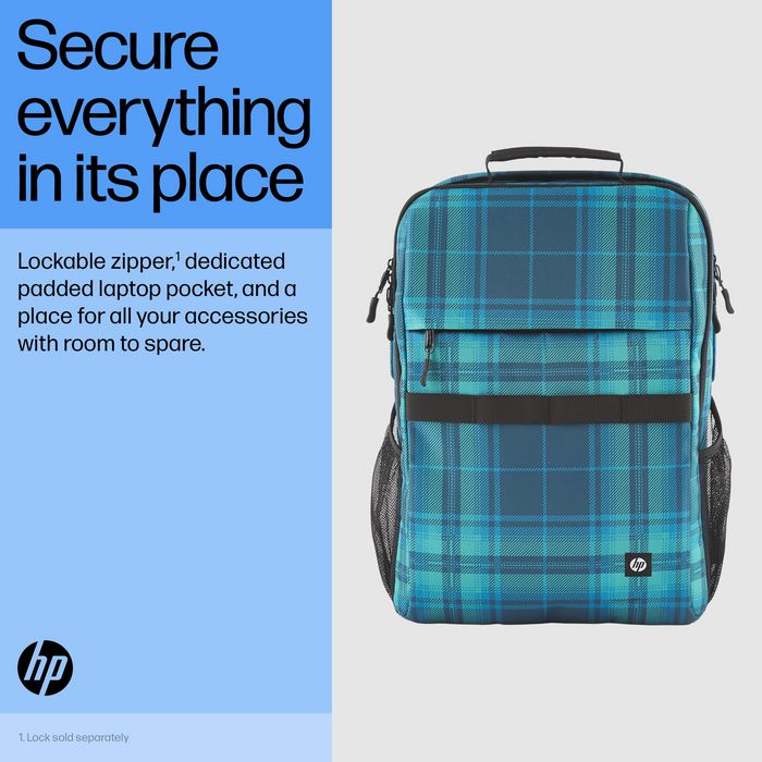 HP Campus XL Marble Stone Backpack, Mochila Antirrobo con Cremallera Bloqueable y Materiales Repelentes a la Lluvia, Espaciosa HP Campus XL Marble Stone Backpack, Mochila Antirrobo con Cremallera Bloqueable y Materiales Repelentes a la Lluvia, Espaciosa