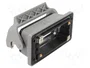 HARTING Carcasa para conectores HDC tamaño 16B IP65 para panel