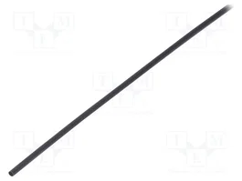 HELLERMANNTYTON Tubo termoretráctil 6mm negro 1200mm
