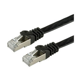 VALUE 21.99.0833 Cable de Red Cat6a F/UTP Plano 3m RJ-45 Negro