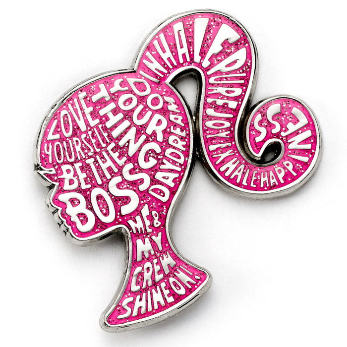 THE CARAT SHOP Pin Sparkly Silhouette Barbie THE CARAT SHOP Pin Sparkly Silhouette Barbie