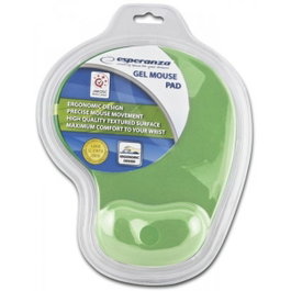 Esperanza Alfombrilla con Reposamuñecas Gel ea137g Verde