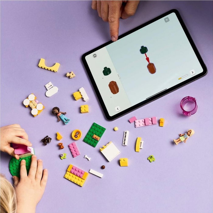 LEGO Friends Parque de Aventuras para Cachorros 42665 con tobogán y figuras de perros de regalo LEGO Friends Parque de Aventuras para Cachorros 42665 con tobogán y figuras de perros de regalo