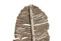 DKD Home Decor Perchero Pared Tropical Yute Metal Natural Set de 3 (2 Unidades) 4 x 26 x 12 cm