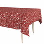 Exma Rollo de hule mantel Navidad rojo nordic 1,40 x 25 m