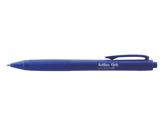 Artline Orb Eco Green Bolígrafo Retráctil Tinta Aceite Punta 1 mm Azul - 50% Material Reciclado Artline Orb Eco Green Bolígrafo Retráctil Tinta Aceite Punta 1 mm Azul - 50% Material Reciclado