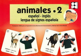 CEPE Animales 2 Español Inglés Lengua de Signos Español
