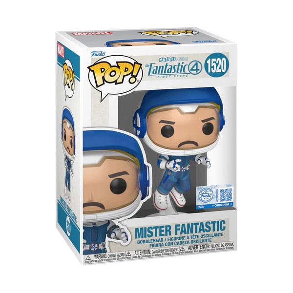 Funko Figura POP Marvel Los 4 Fantásticos Mister Fantastic (Astronaut) 9 cm Funko Figura POP Marvel Los 4 Fantásticos Mister Fantastic (Astronaut) 9 cm