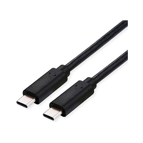 ROLINE Cable USB4 Gen 3x2 USB C a USB C 1m 40 Gbit/s Negro ROLINE Cable USB4 Gen 3x2 USB C a USB C 1m 40 Gbit/s Negro