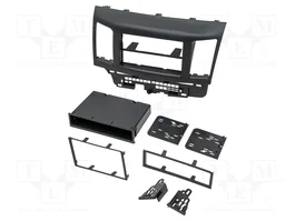 ACV Bastidor de montaje de radio 2 DIN para Mitsubishi