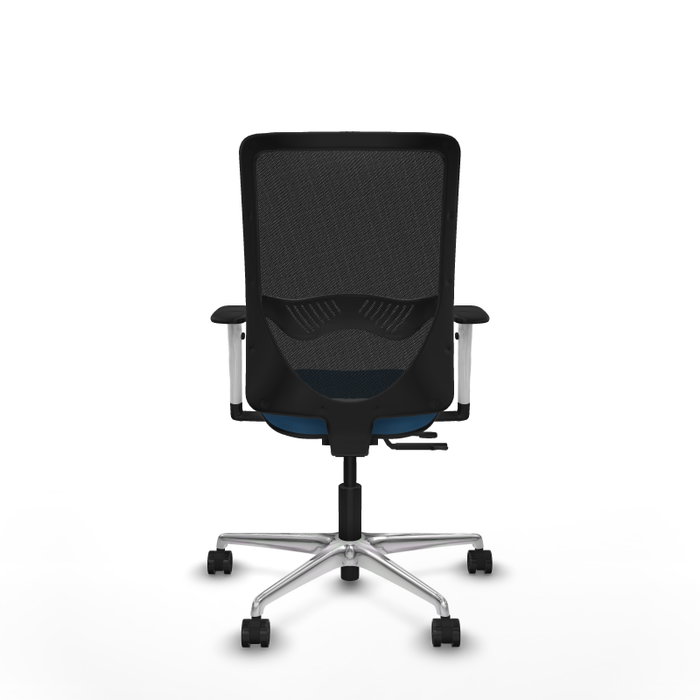 PIQUERAS Y CRESPO Silla de oficina Zulema con mecanismo Sincro/Traslack, Azul claro y Negro PIQUERAS Y CRESPO Silla de oficina Zulema con mecanismo Sincro/Traslack, Azul claro y Negro