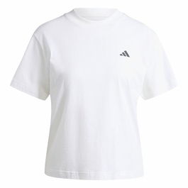 Camiseta de Manga Corta Mujer Adidas Essentials Blanco
