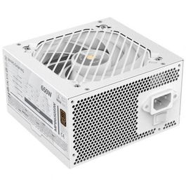 Mars Gaming Fuente de Alimentación MPB650SI/MPB650SIW 650W 80 Plus Bronze 230V EU, Ventilador 12cm Silencio Extremo AI2-RPM, Color Blanco, 7 Años de Garantía