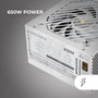 Mars Gaming MPB650SIW Extreme Silence 650W Blanco