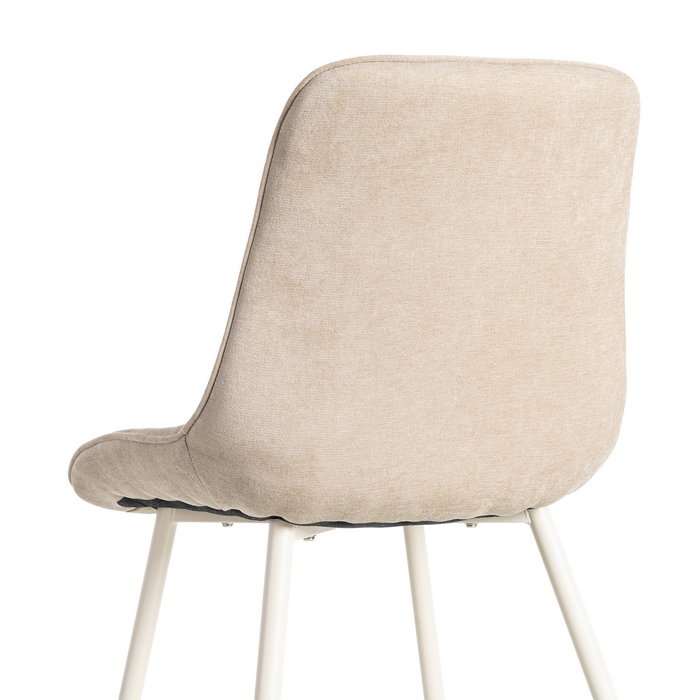 Ixia Silla Beige Tejido-Metal Contract Ixia Silla Beige Tejido-Metal Contract