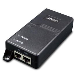 Planet RJ-45 Gigabit Ethernet POE-163 Injector 30W 802.3at/af Negro