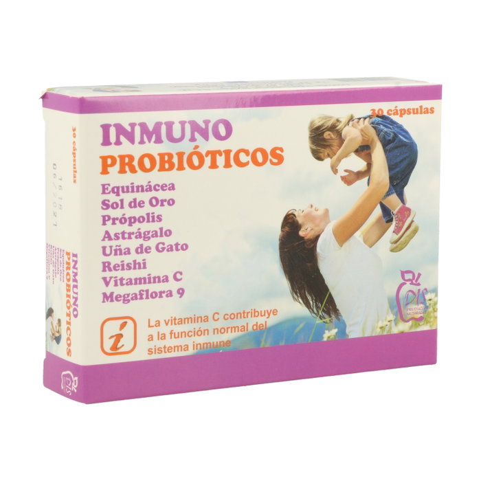 Dis Inmuno Biotic 30 Cápsulas - Suplemento con Probióticos y Vitamina C Dis Inmuno Biotic 30 Cápsulas - Suplemento con Probióticos y Vitamina C