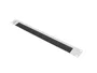 Lanberg AK-1103-S Panel Pasacables con Cepillo para Rack 1U, Accesorio de Bastidor en Metal Negro y Gris