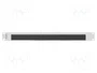 Lanberg AK-1103-S Panel pasacables con cepillo